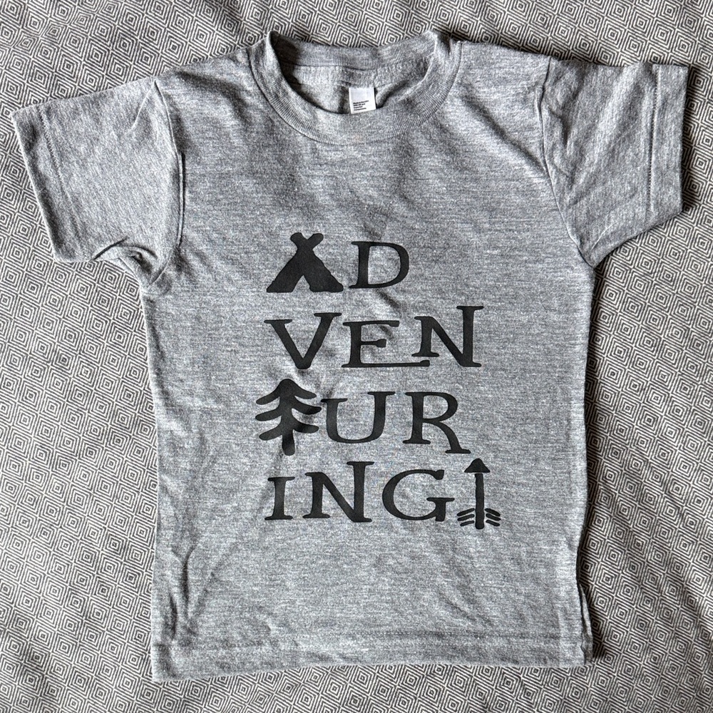 American Apparel Gray Adventuring Tee
